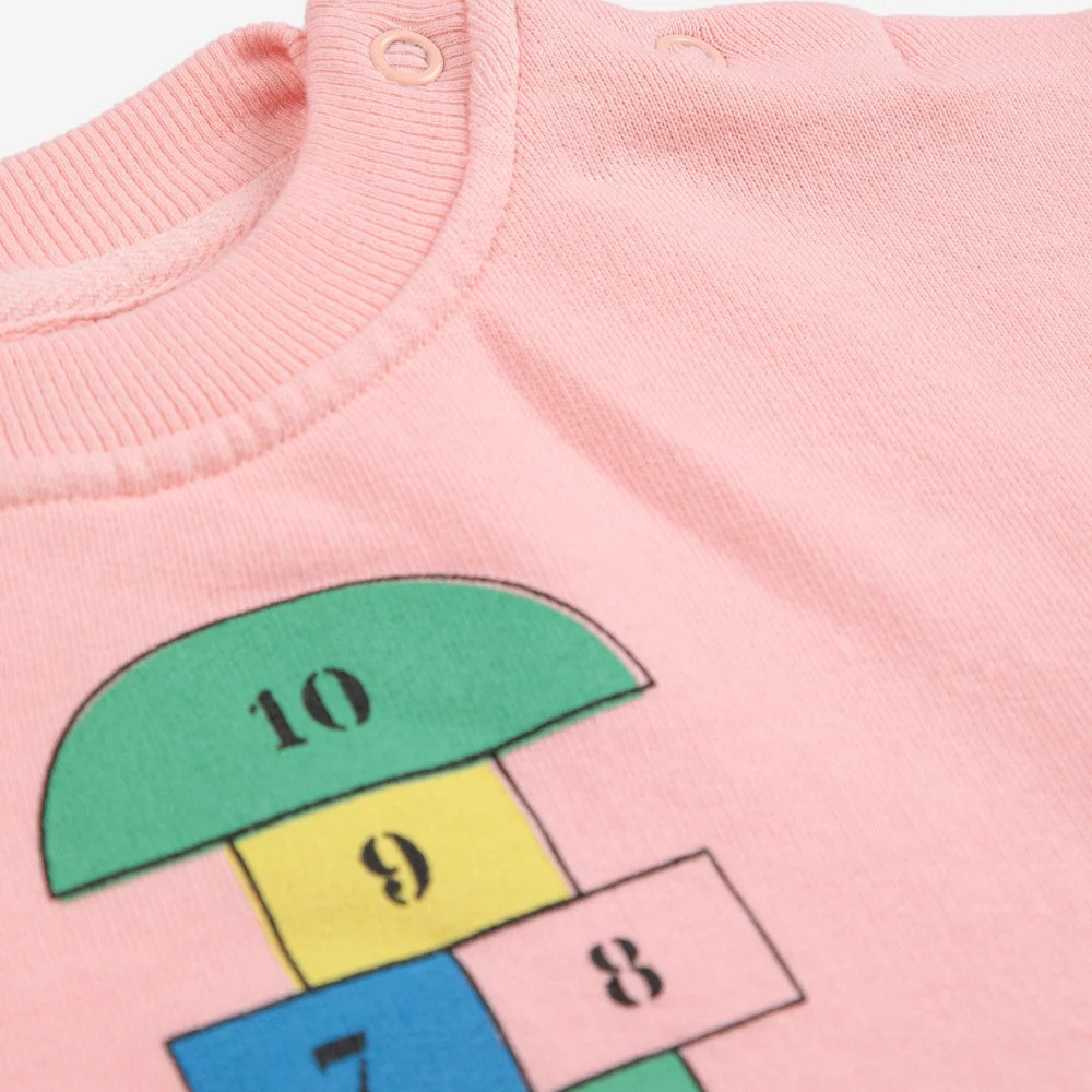 Bobo Choses Детски суитшърт Hopscotch Pink