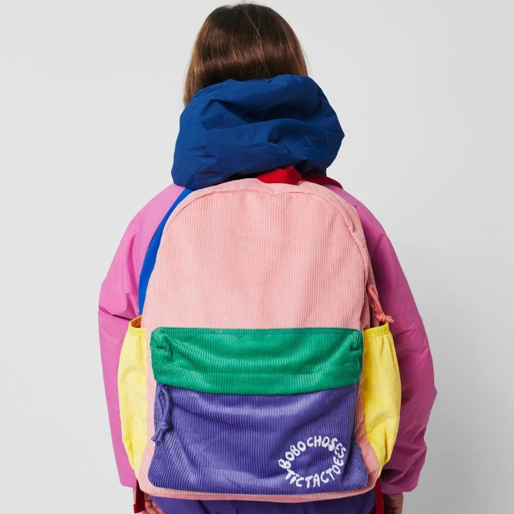 Bobo Choses Детска раница Tic Tac Toe Colour Block