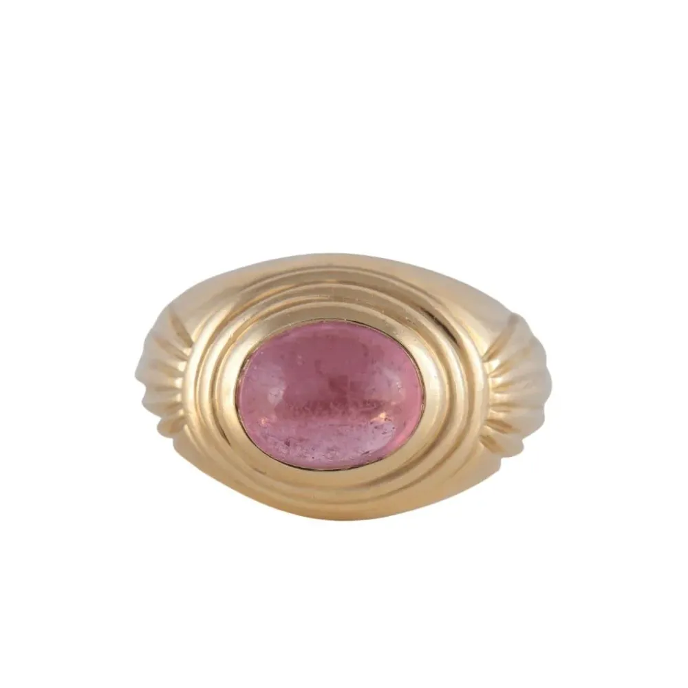 Boucheron - Пръстен с розов турмалин в Джайпур
