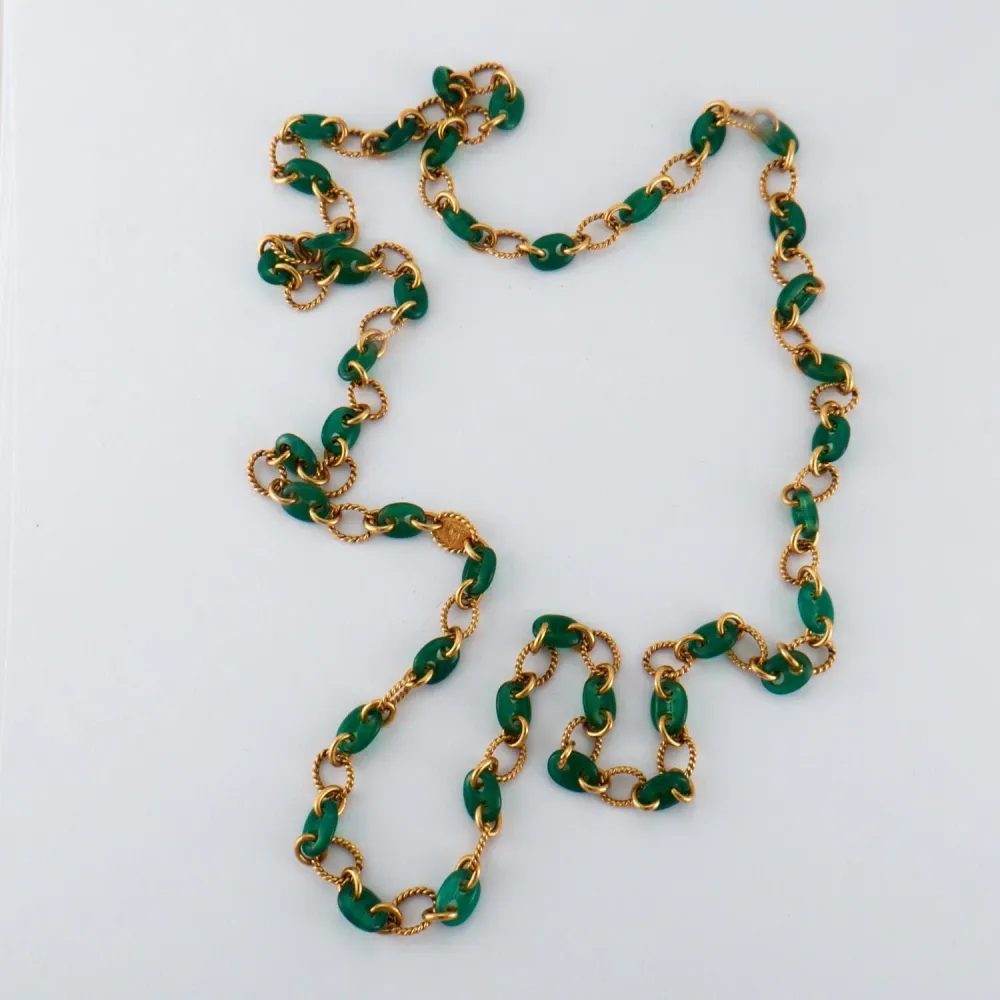 Boucheron - Колие от хризопраз и жълто злато