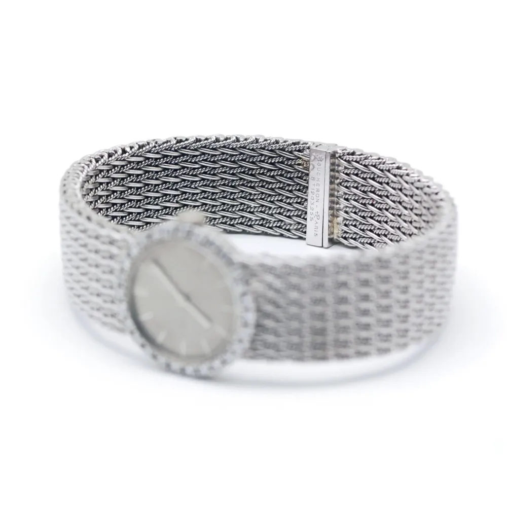 Boucheron - Диамантен часовник от бяло злато