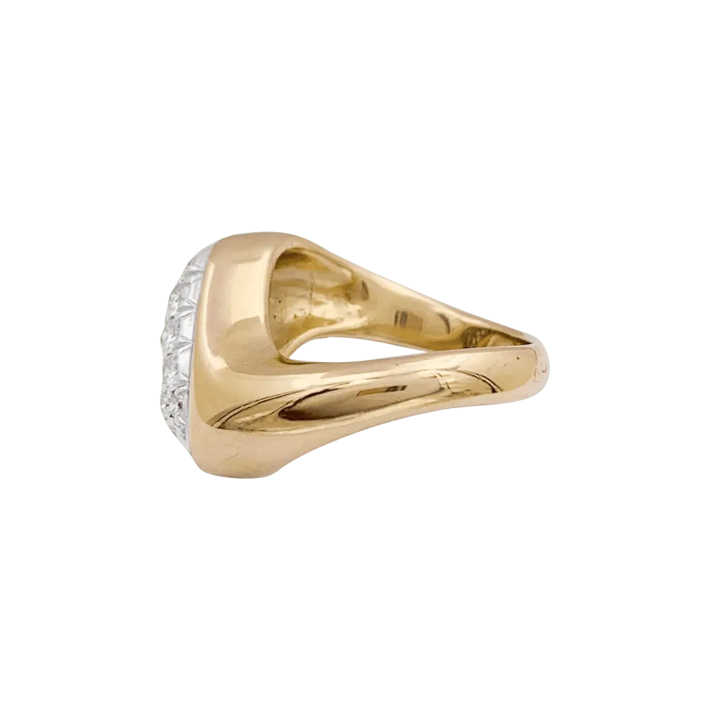 Пръстен Boucheron, жълто злато и диаманти