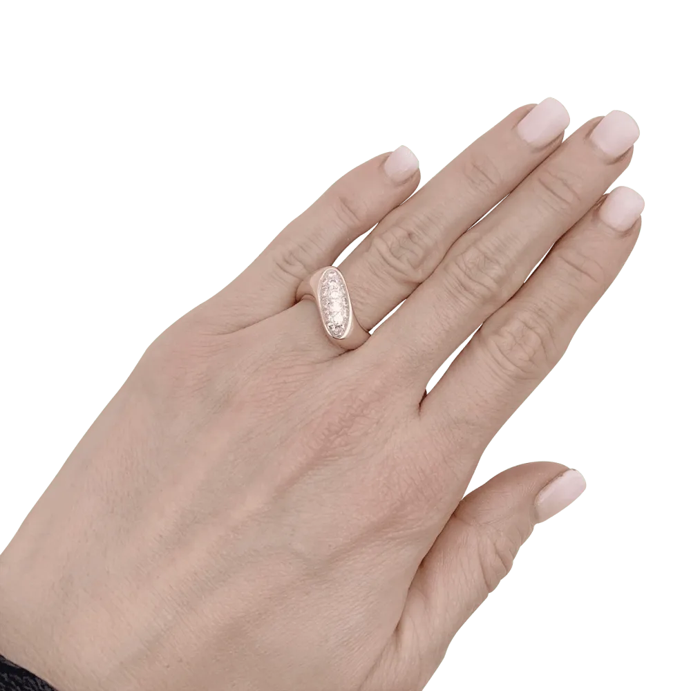 Пръстен Boucheron, жълто злато и диаманти