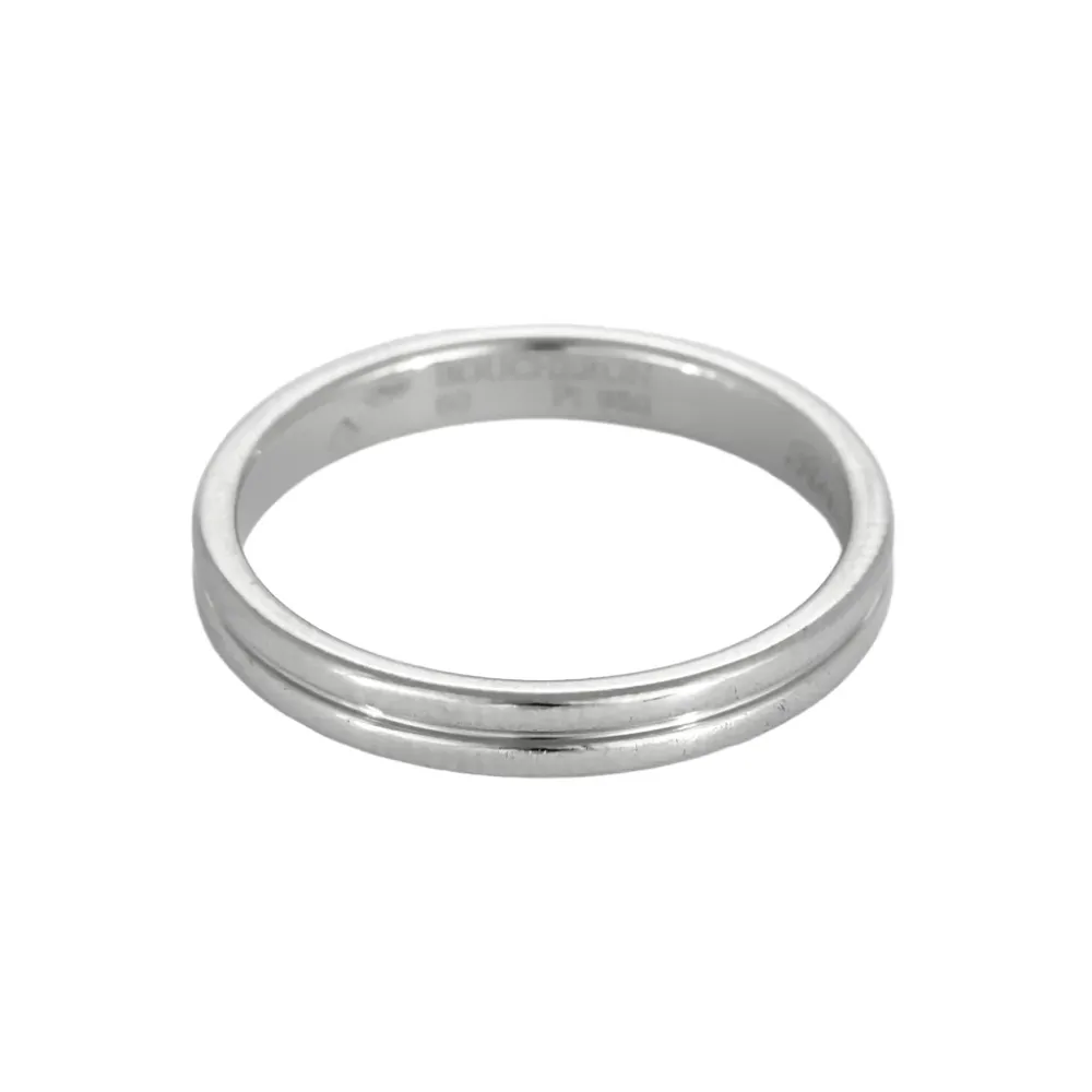 Boucheron - Сватбена халка в Платина
