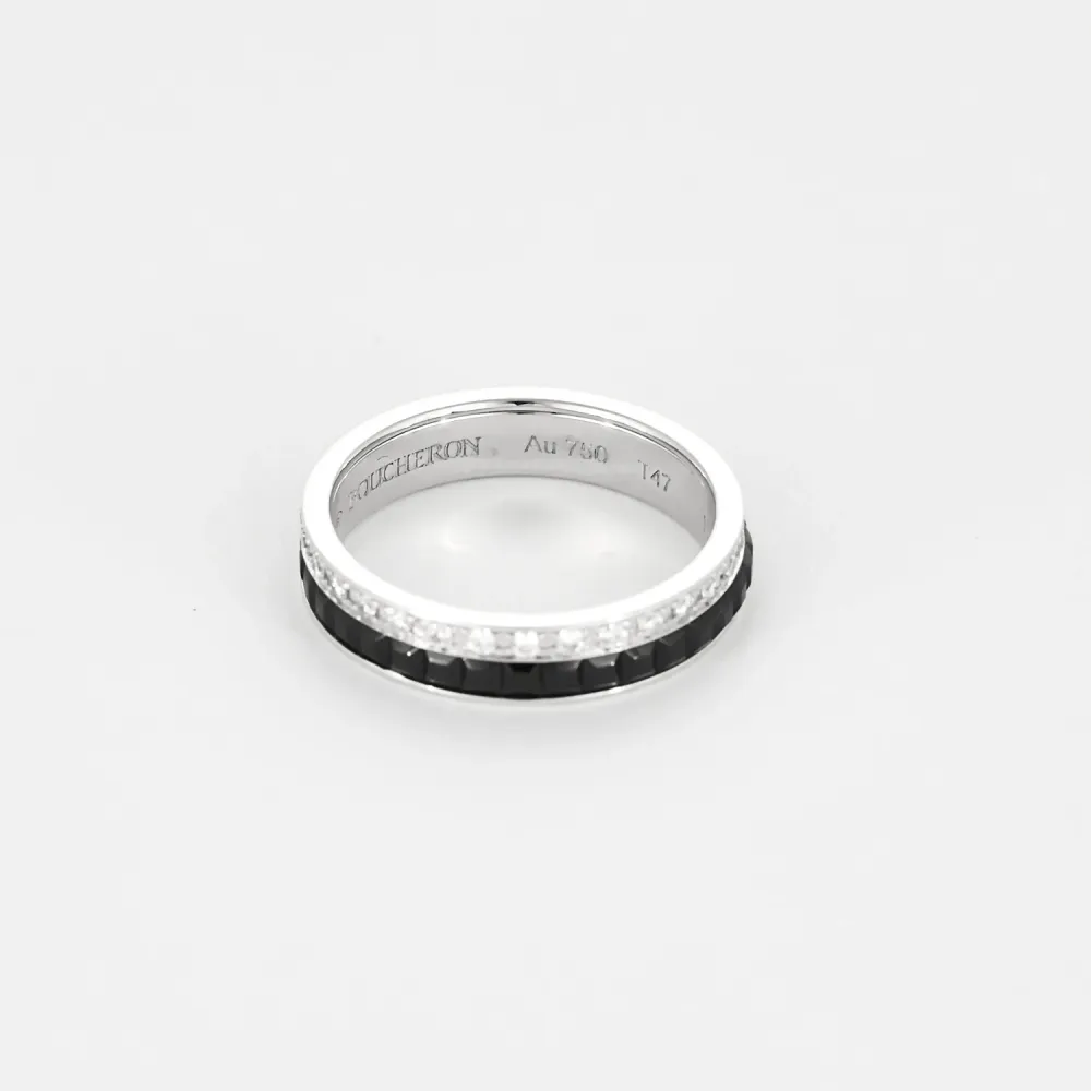 Boucheron Пръстен Boucheron - Сватбена халка Quatre Black Edition