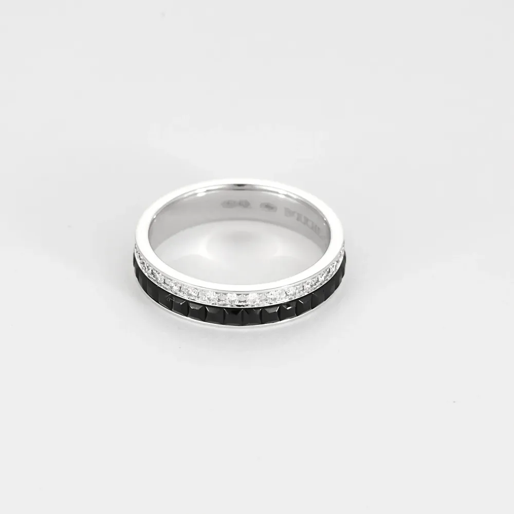 Boucheron Пръстен Boucheron - Сватбена халка Quatre Black Edition