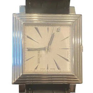 Boucheron La Carrée - Автоматичен часовник от стомана 33x33 мм