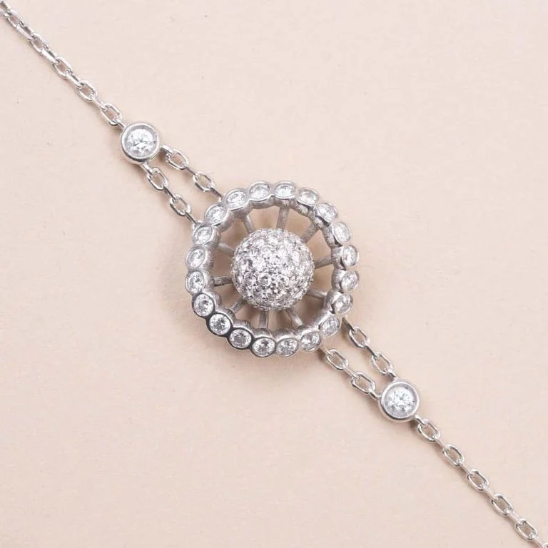 Boucheron Ma Jolie - Гривна от 18K бяло злато и диаманти