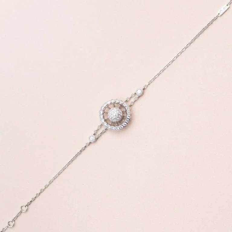 Boucheron Ma Jolie - Гривна от 18K бяло злато и диаманти