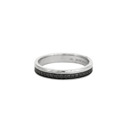 Boucheron - Сватбена халка човек PVD и бяло злато