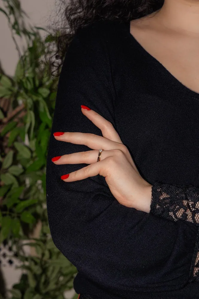 Boucheron Пръстен Солитер Quatre Розово злато, Жълто злато Диамант