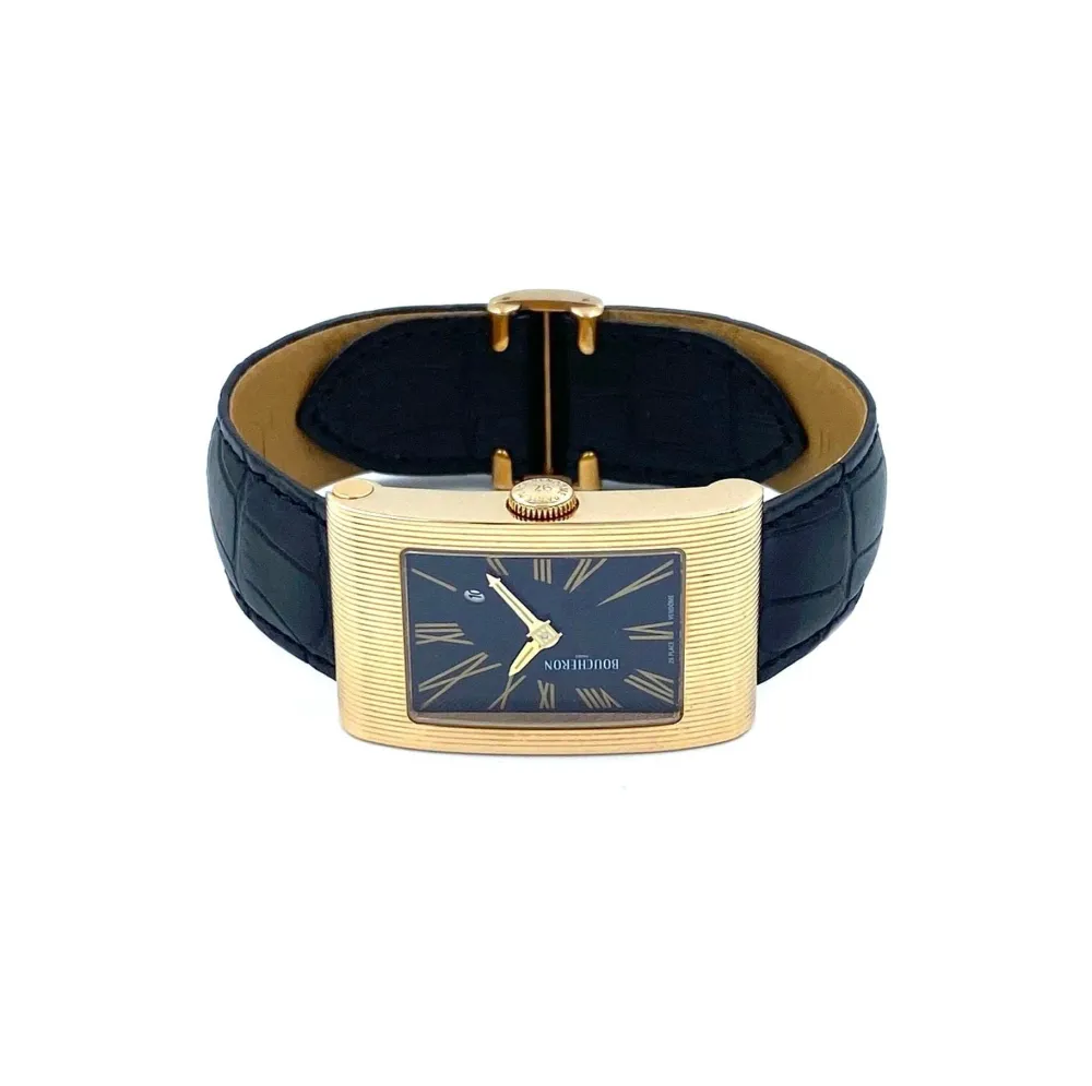 Boucheron. Голям часовник от розово злато Reflet