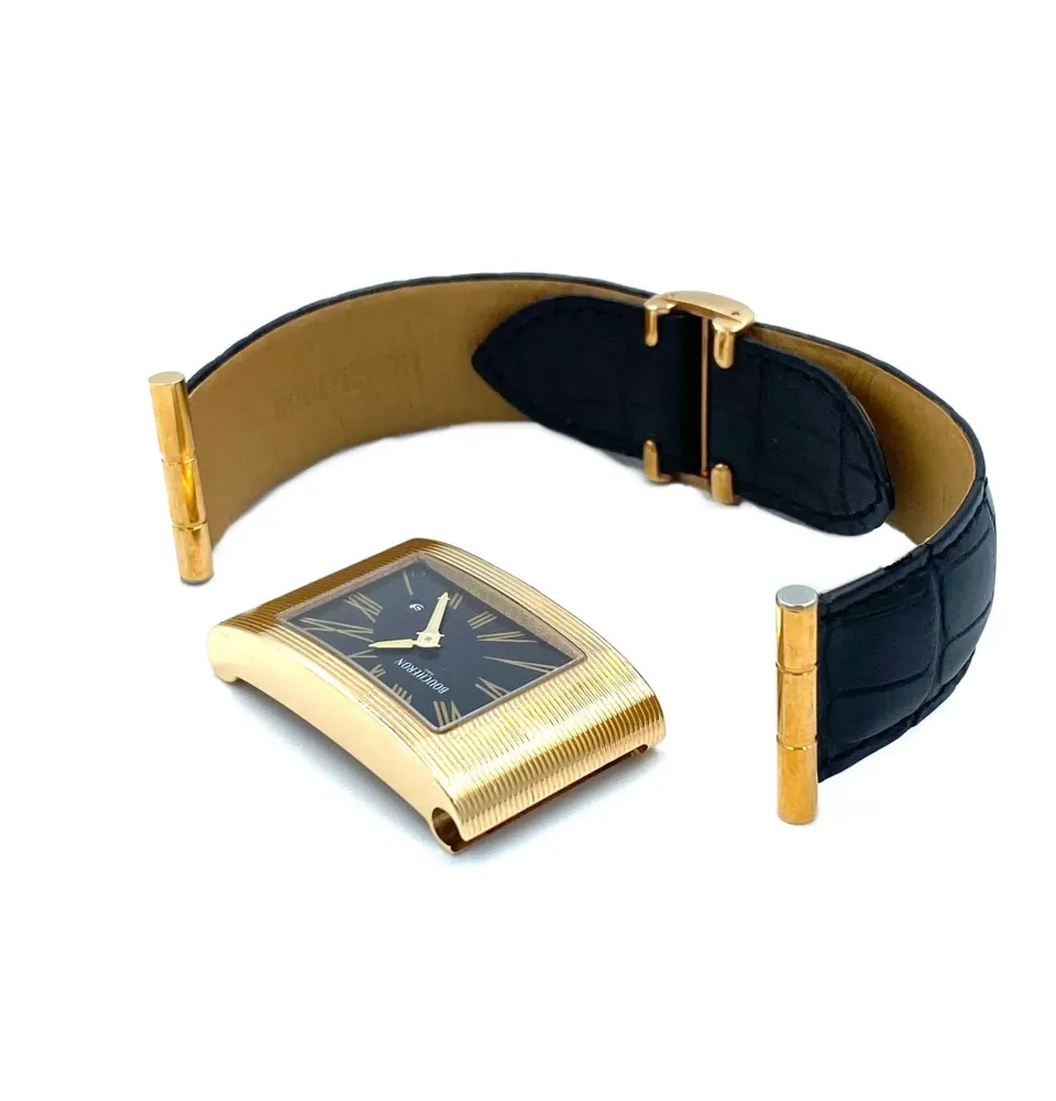 Boucheron. Голям часовник от розово злато Reflet