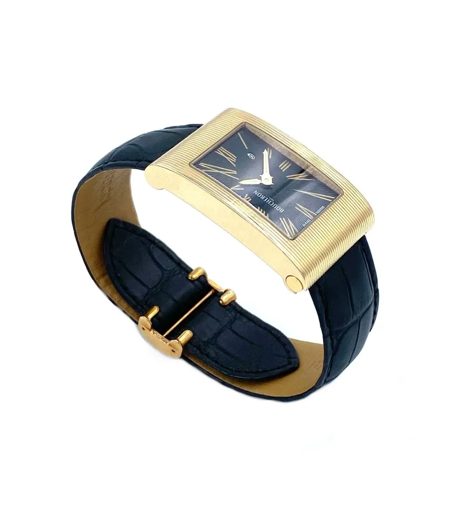 Boucheron. Голям часовник от розово злато Reflet