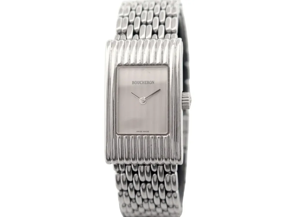 Boucheron Reflet Small - Дамски кварцов часовник от стомана 29,5 мм