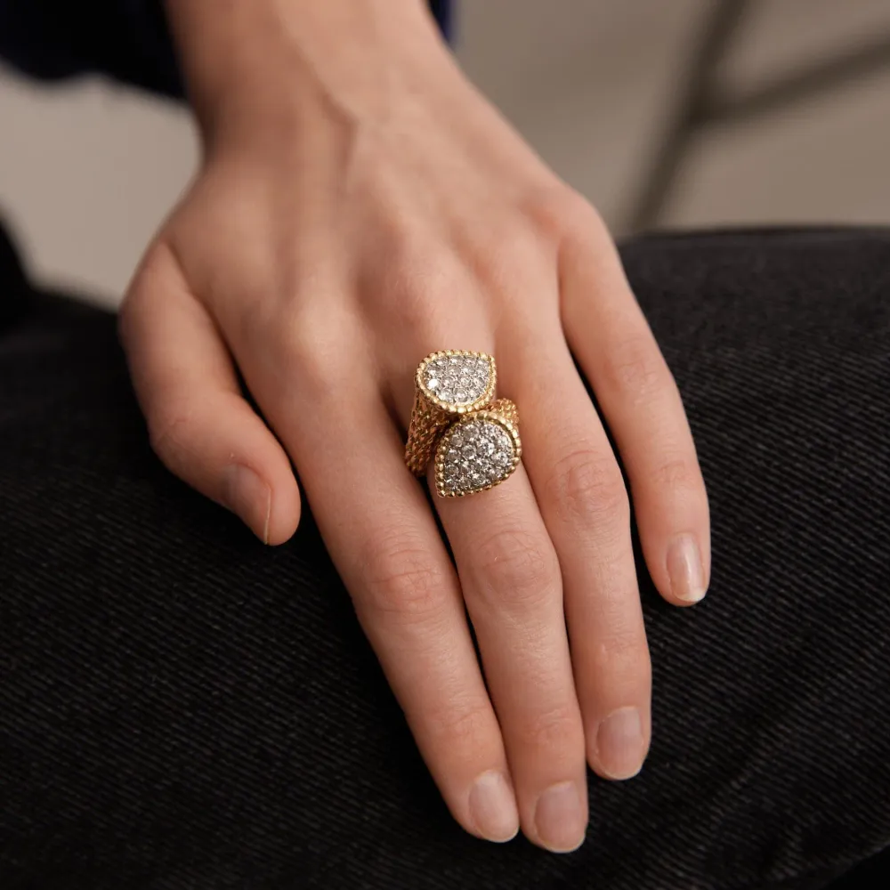 Boucheron - Пръстен Serpent Bohème Модел Голям Диамант