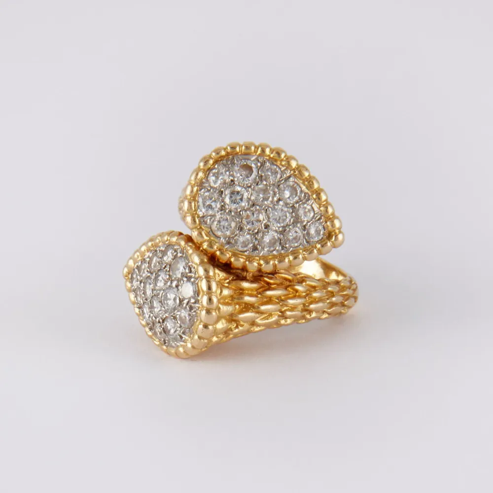 Boucheron - Пръстен Serpent Bohème Модел Голям Диамант