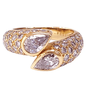 Boucheron - диамантен пръстен ''Toi & Moi’’