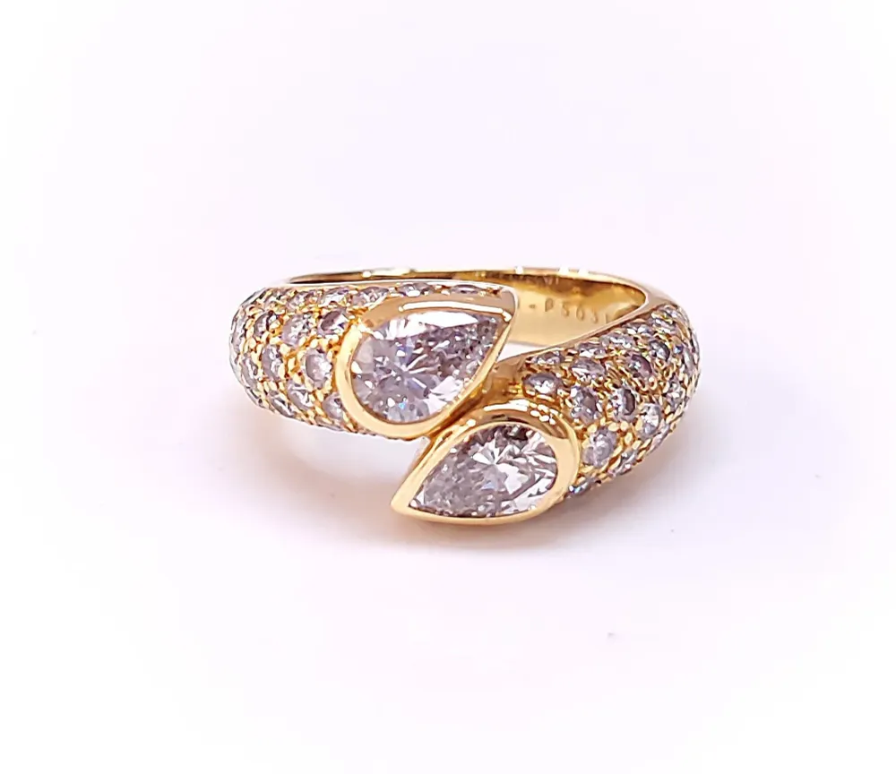 Boucheron - диамантен пръстен ''Toi & Moi’’