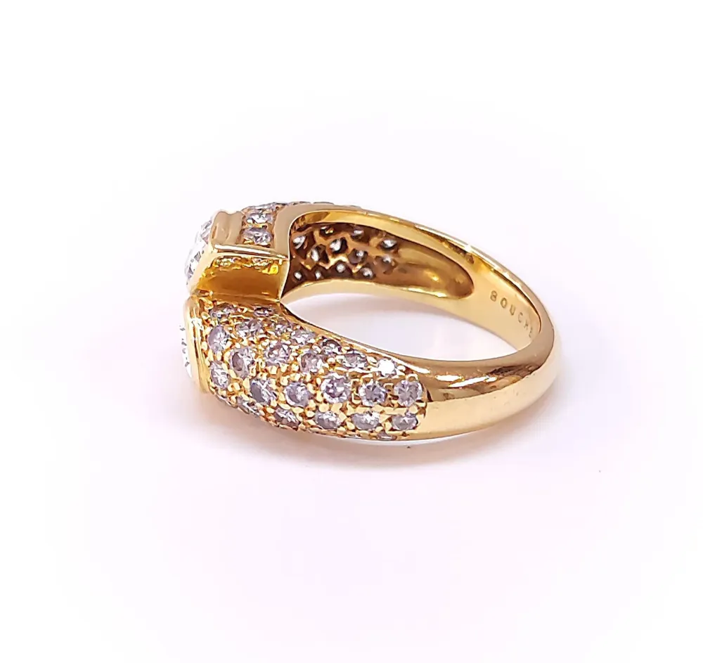 Boucheron - диамантен пръстен ''Toi & Moi’’