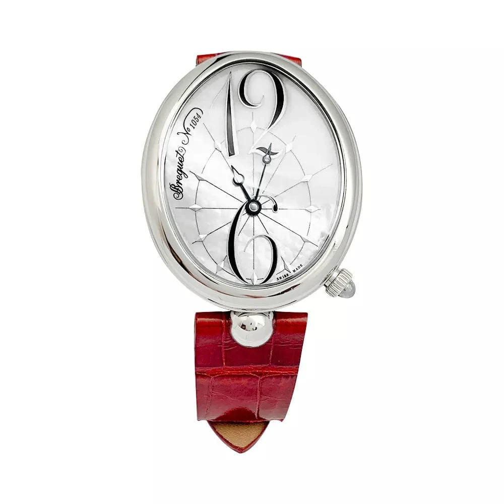 Часовник Breguet, "Кралицата на Неапол", стомана, кожа.