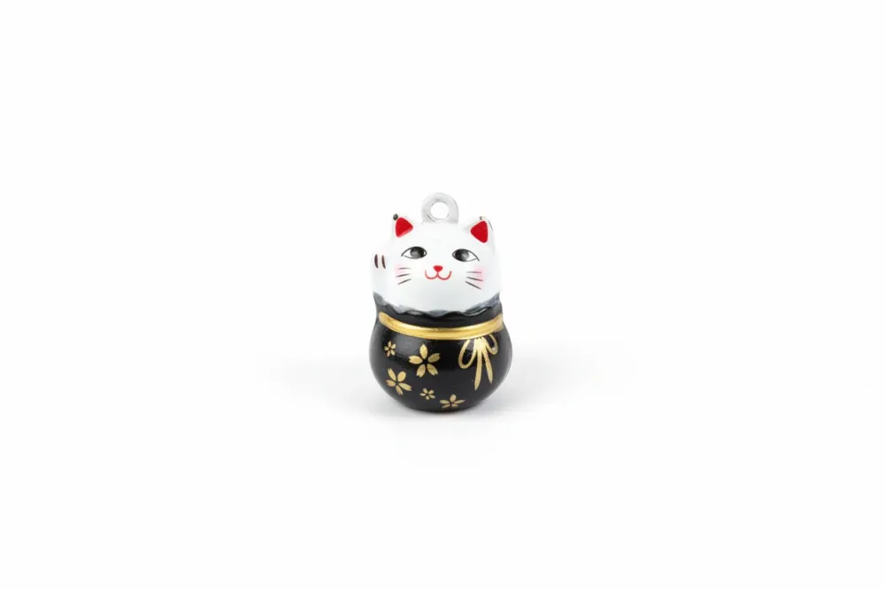 Breloque Clochette Chat Chanceux