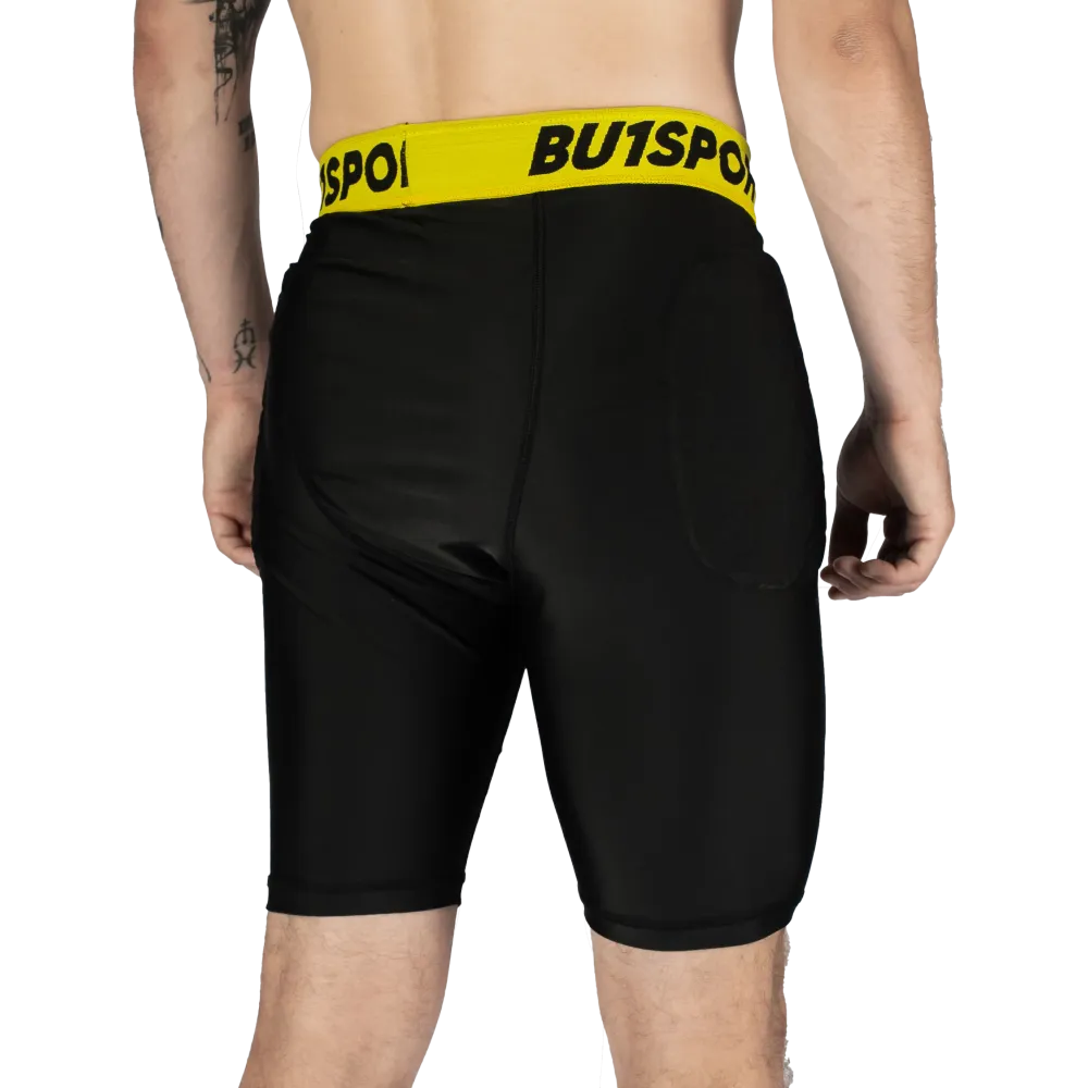 BU1 подсилени кратки гащета 2.0 черни