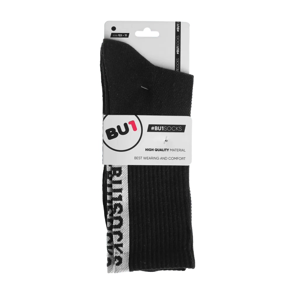 BU1 спортни чорапи черни