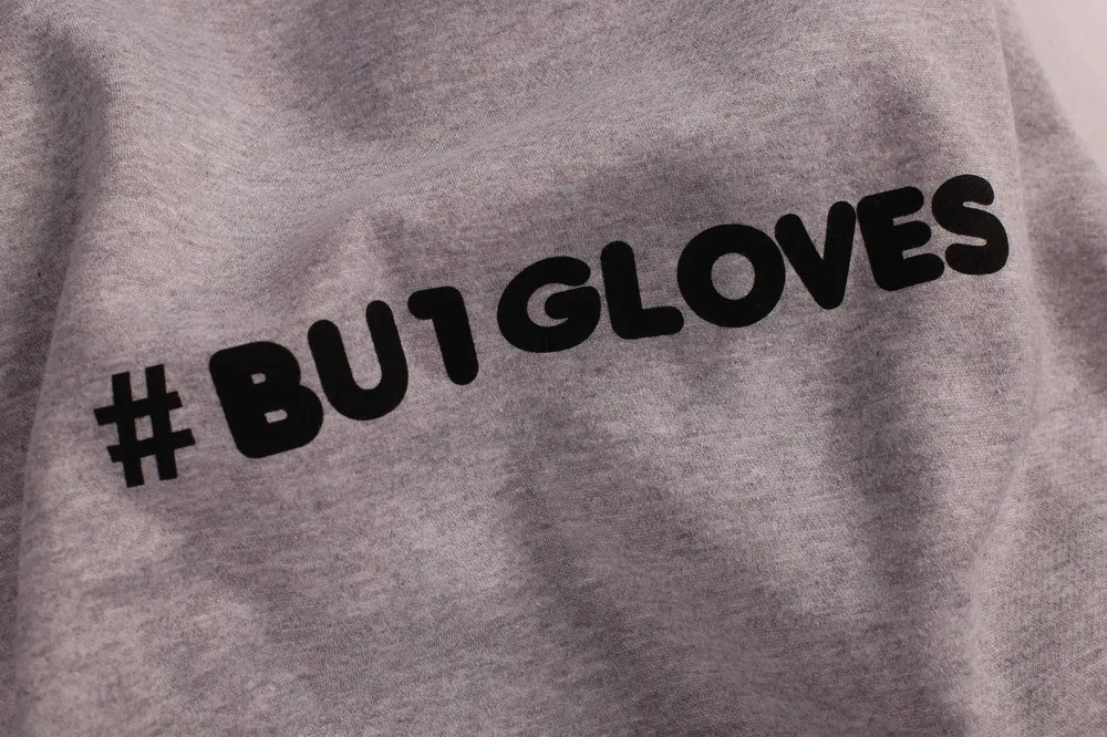 BU1 суитшърт сив #BU1GLOVES