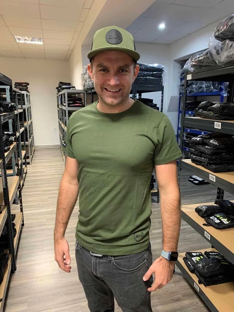 Шапка с козирка BU1 Khaki