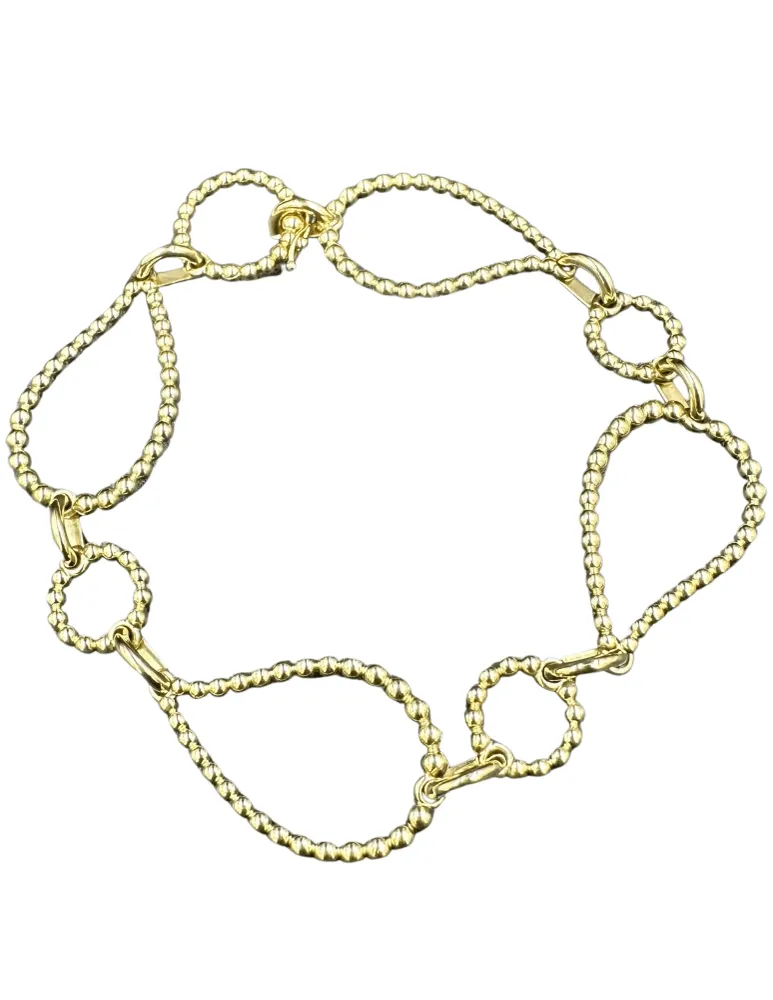 BUCHERER. Гривна Bubbles от 18K жълто злато