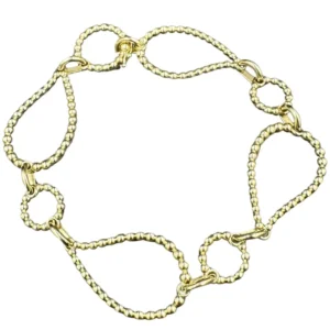 BUCHERER. Гривна Bubbles от 18K жълто злато