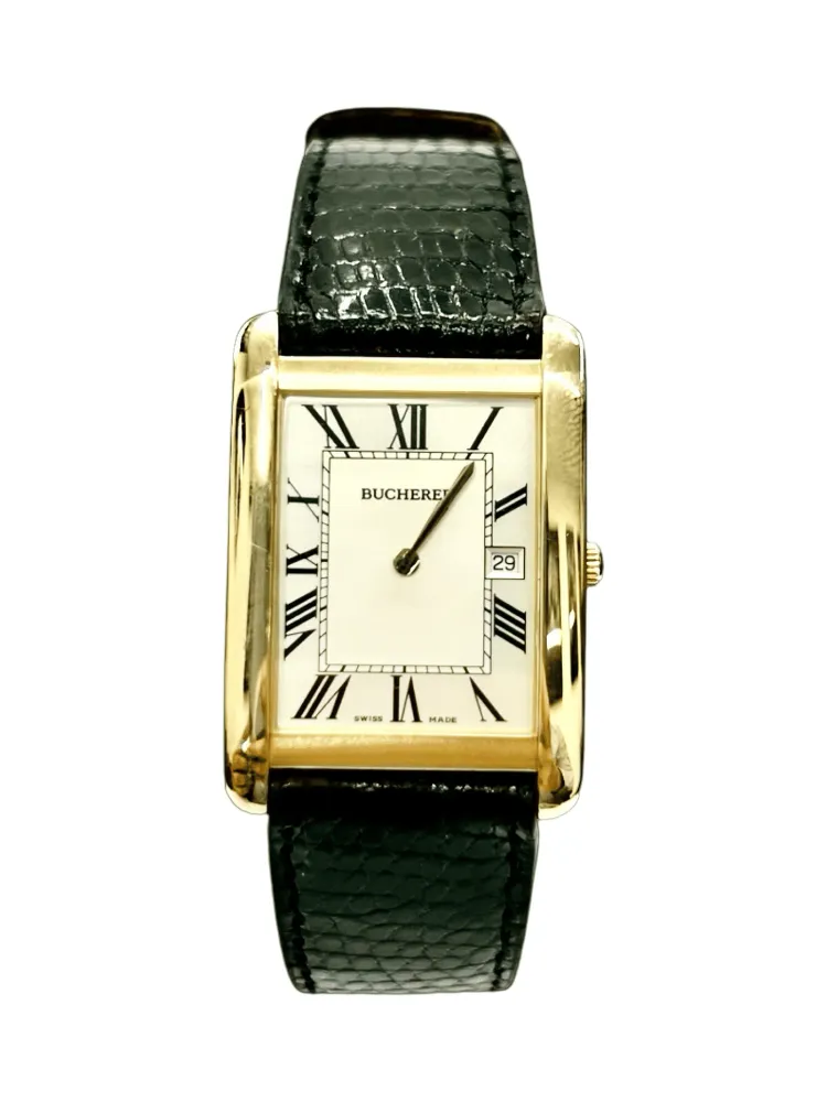 BUCHERER - Гледайте Tank жълто злато