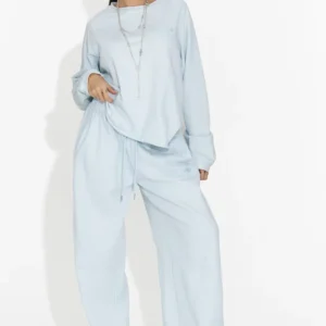 Casual сини дамски панталони от Romela Bogas