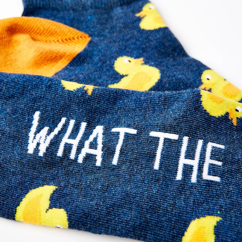 Chaussettes Courtes Canards "What Duck"