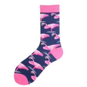 Chaussettes Flamant Rose