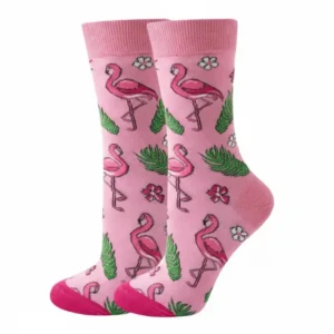Chaussettes Flamants Roses