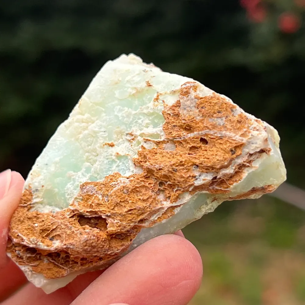 Chrysopraz Australia Rough Stone модел 11
