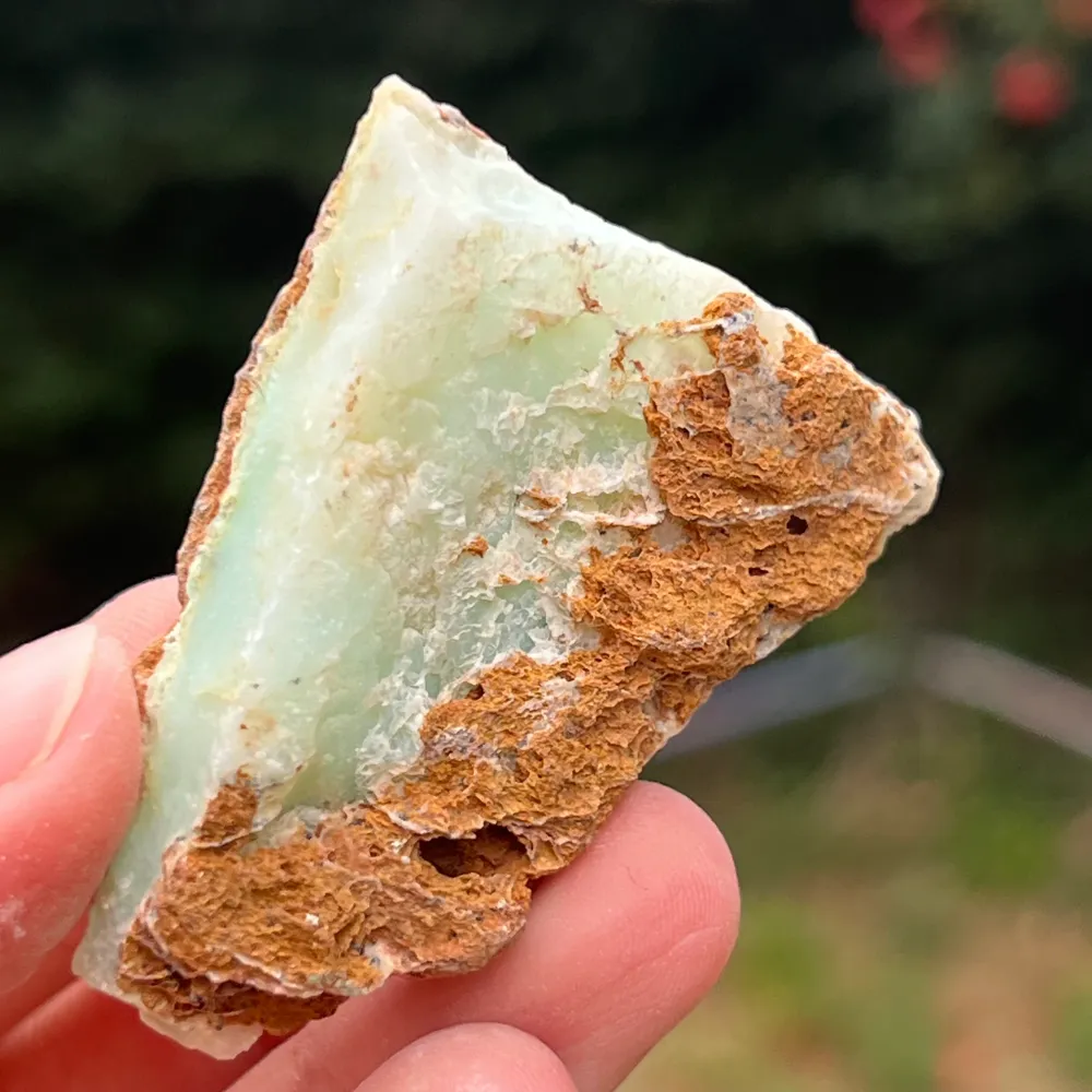 Chrysopraz Australia Rough Stone модел 11