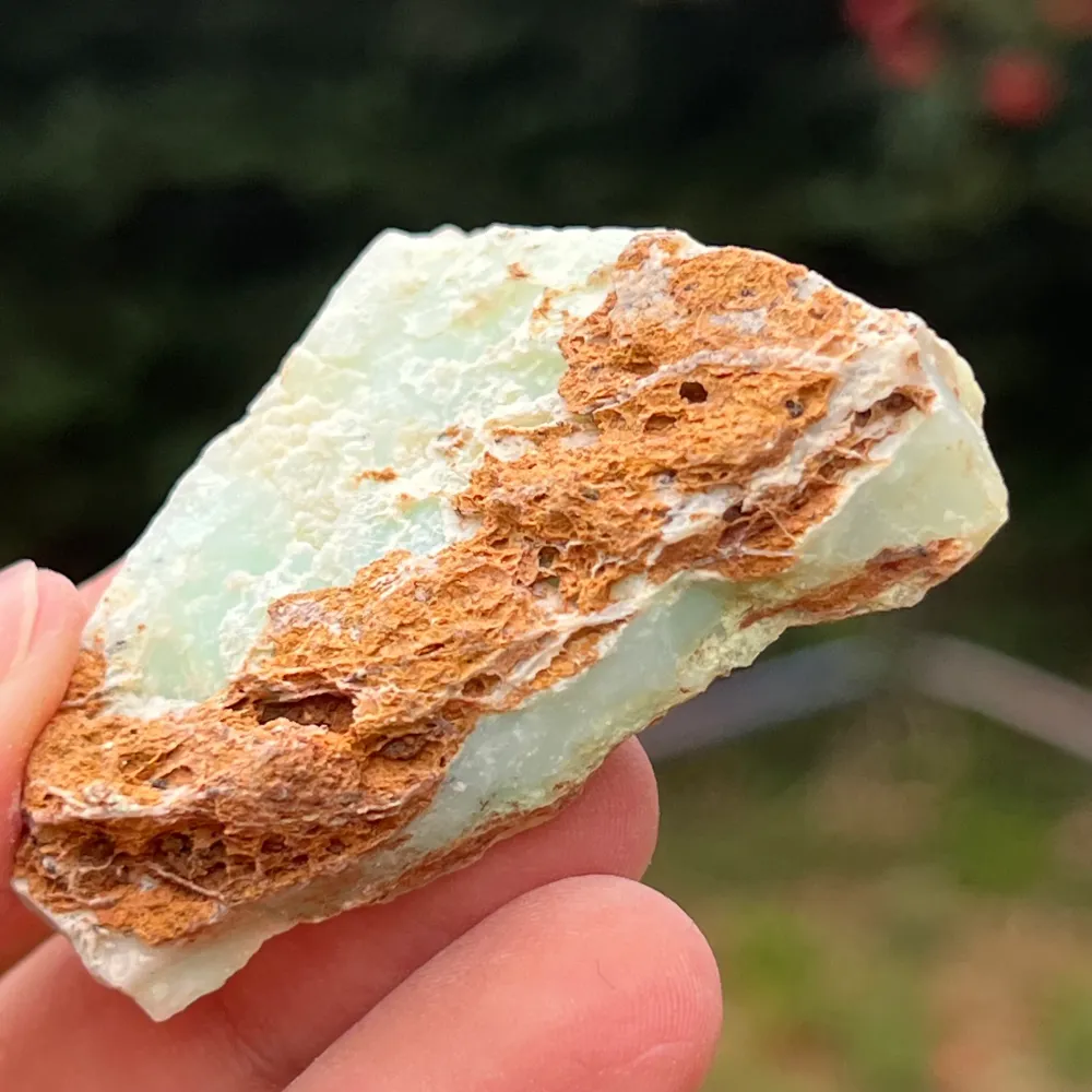 Chrysopraz Australia Rough Stone модел 11