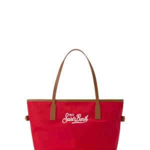 City Medium Nylon red bag MC2 Saint Barth