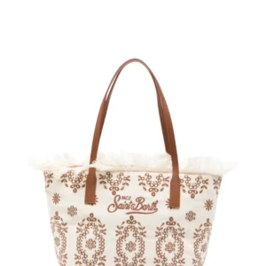 City Medium Sangallo Shopper Bag Fringes and Zip