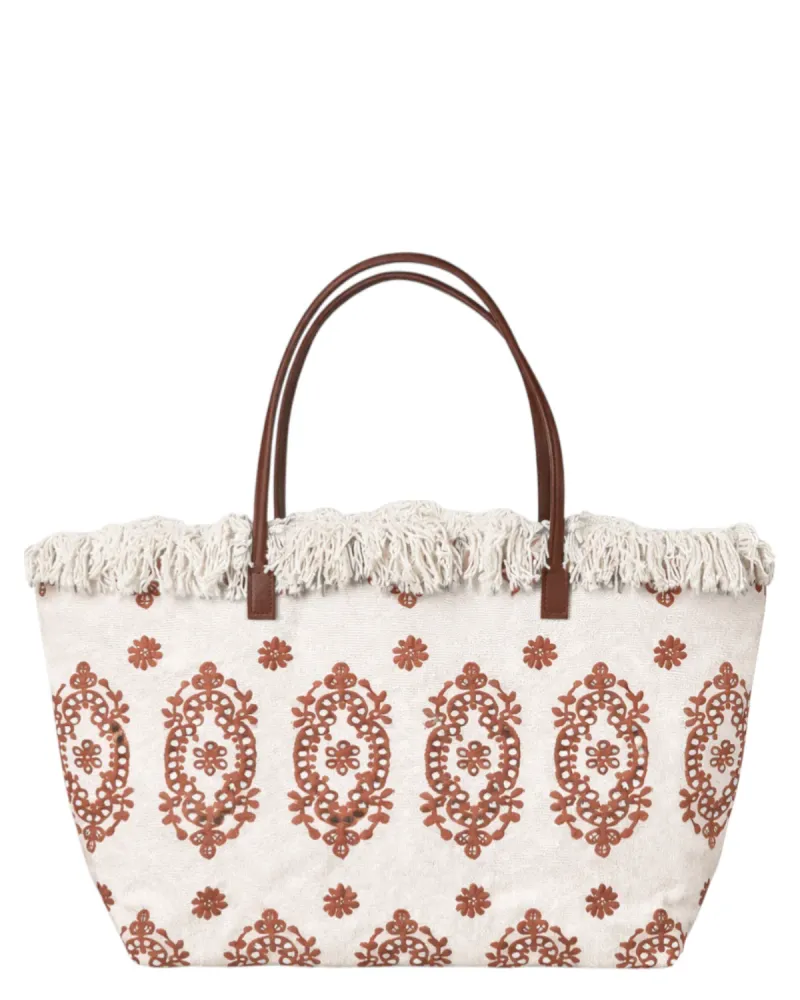 City regular h bag Sangallo fringes