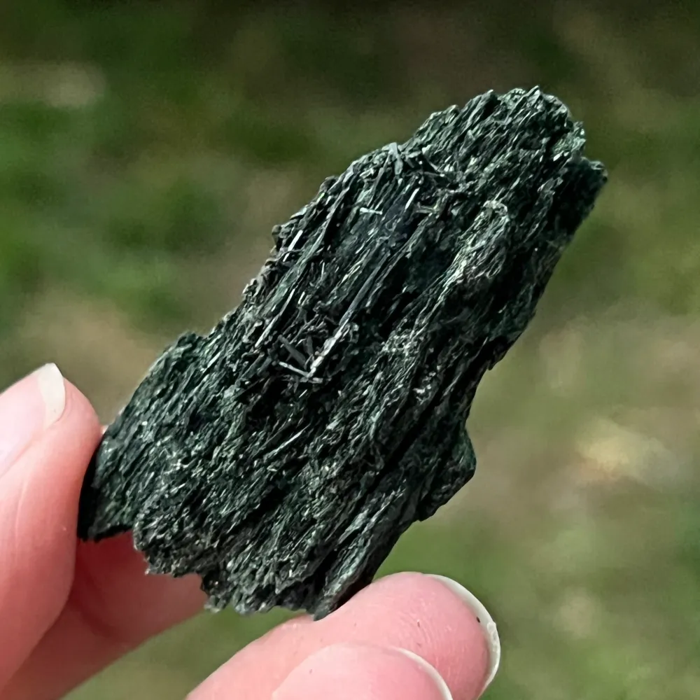Cluster egirin mini quartz smoky/black Zomba m17