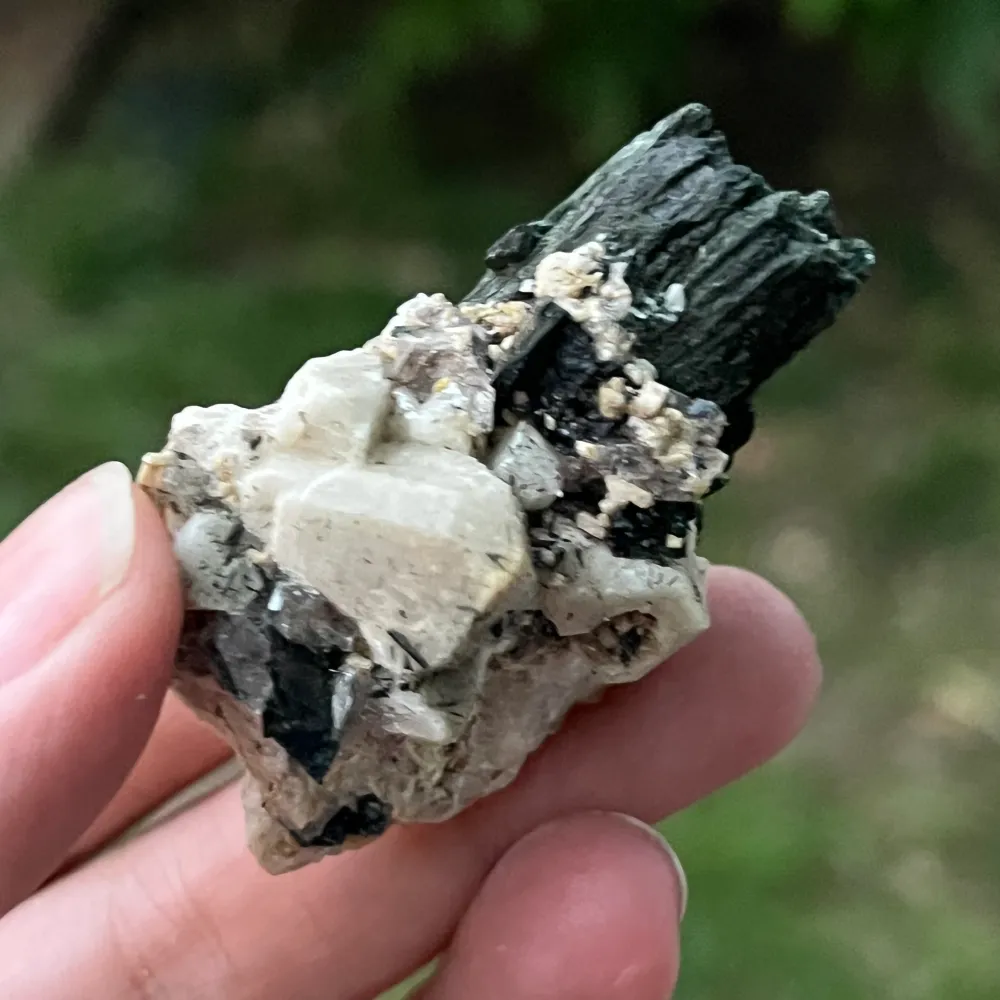 Cluster egirin mini smoky/black Zomba quartz m7