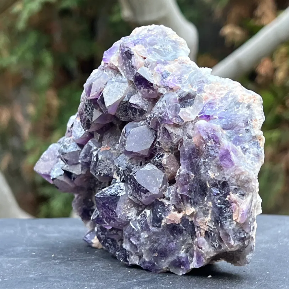 Cluster Raw Amethyst Замбия модел 2