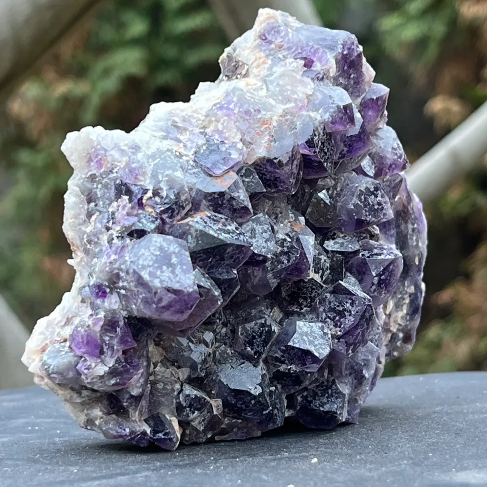 Cluster Raw Amethyst Замбия модел 2