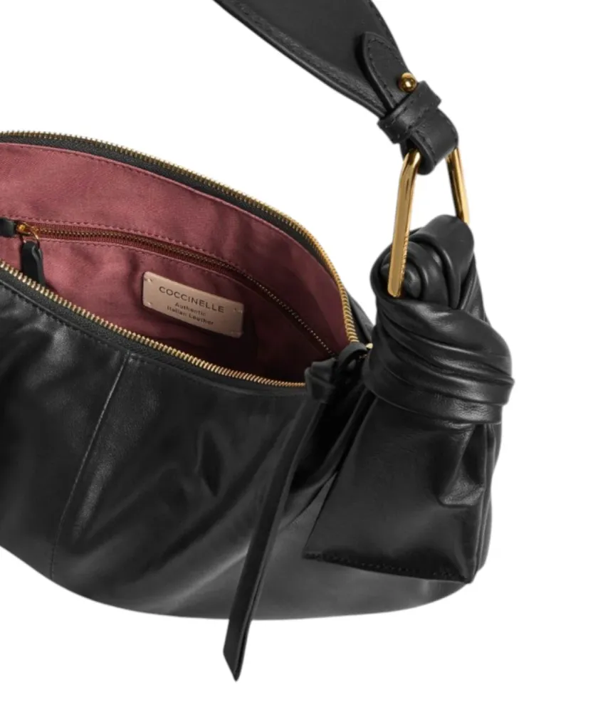 Coccinelle Puffy Smooth Leather Bag