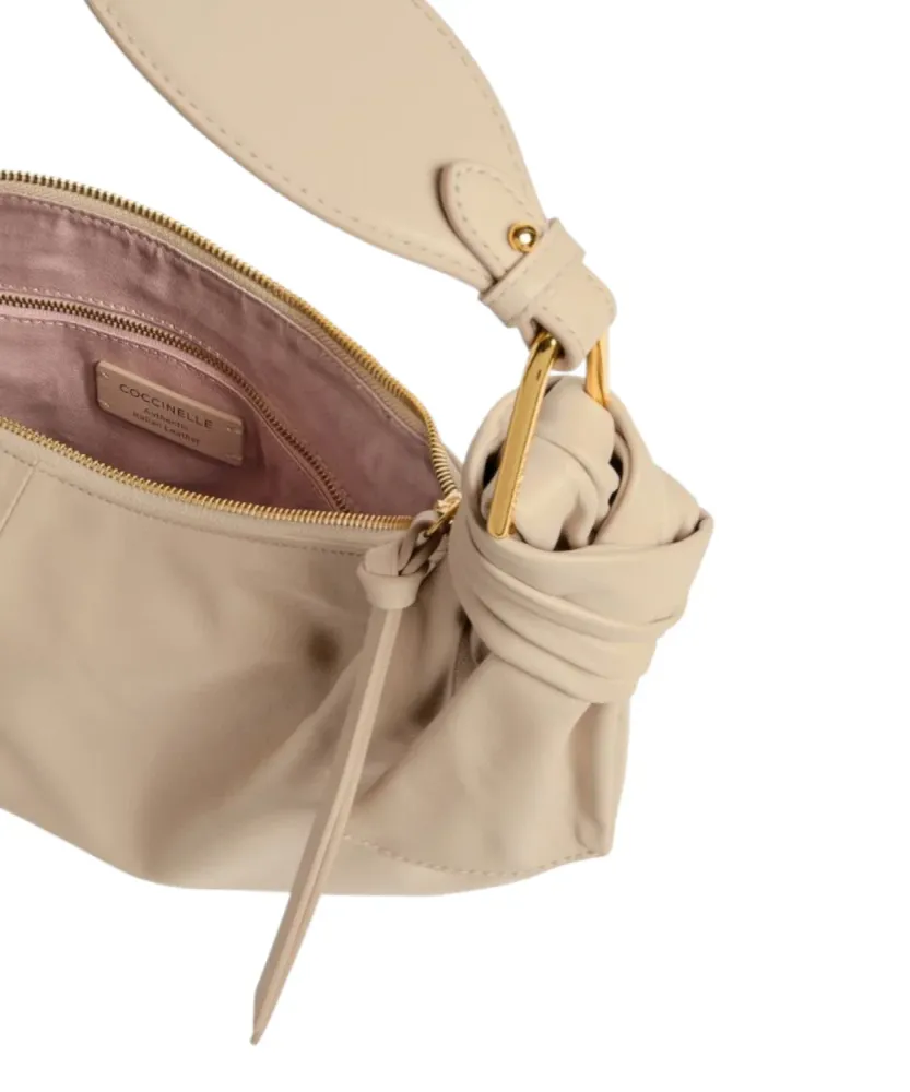 Coccinelle Puffy Smooth Leather Bag Women