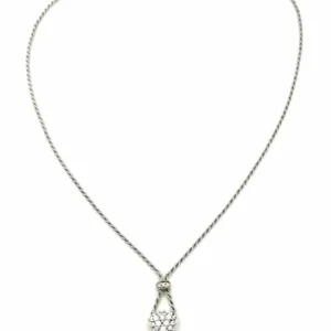 DAMIANI. Колие от бяло злато 18K и диаманти